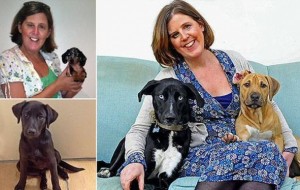 Una periodista regaló a sus perros porque ya no eran tan lindos como antes 